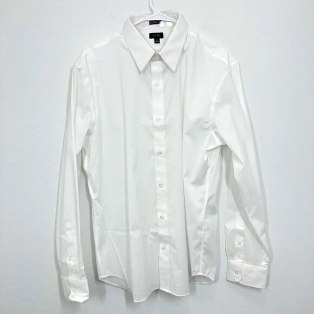 J. Crew‎ Men's Size XL Slim-fit Bowery wrinkle-free stretch cotton shirt NWT